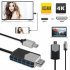 4K USB Type C to HDMI HDTV AV TV Cable Adapter for Samsung Galaxy S10 S9 MacBook Black blue