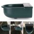 4L Automatic Water Bowl Float ball Type Water Feeder Water Dispenser for Sheep Dog Horse Cow Dog Sheep Goat  Dark green