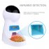 4L Big Capacity Automatic Pet Feeder Food Dispenser with Recording Function