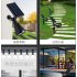 4LEDs Solar Power Garden Lamp Spot Light Outdoor Waterproof Lawn Landscape Path Spotlight 1W Spotlight Colorful
