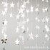 4M Gold Silver Blue Pentagram Stars Shaped Banner Pendant Hanging Decor Birthday Christmas Xmas Party Supplies 4M gold L