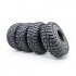 4PCS 1 9  Rubber Rocks Tyres   Tires for 1 10 RC Rock Crawler car for Axial SCX10 90047 MST D90 TF2 TRX 4 4PCS