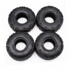 4PCS 1 9  Rubber Tyre   Wheel Tires for 1 10 RC Rock Crawler Axial SCX10 90046 KM2 D90 D110 TRX4 4PCS