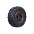 4PCS 2 2  Mud Grappler Rubber Tyre Wheel Tires for 1 10 RC Rock Crawler Traxxas TRX4 TRX 6 Axial SCX10 90046 4PCS