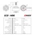 4PCS EMAX ECO 1106 2 3S 4500KV 6000KV CW Brushless Motor For FPV Racing Drone RC Quadcopter Multicopter RC Parts Spare Parts Accs 6000KV 4pcs KSX3829X4