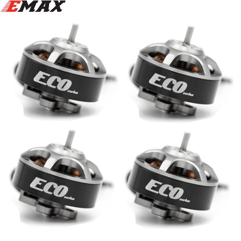 4PCS EMAX ECO 1404 2~4S 3700KV 6000KV CW Brushless Motor For RC Drone FPV Racing Quadcopter Multirotor RC Parts Accessories 6000KV KSX3831X4