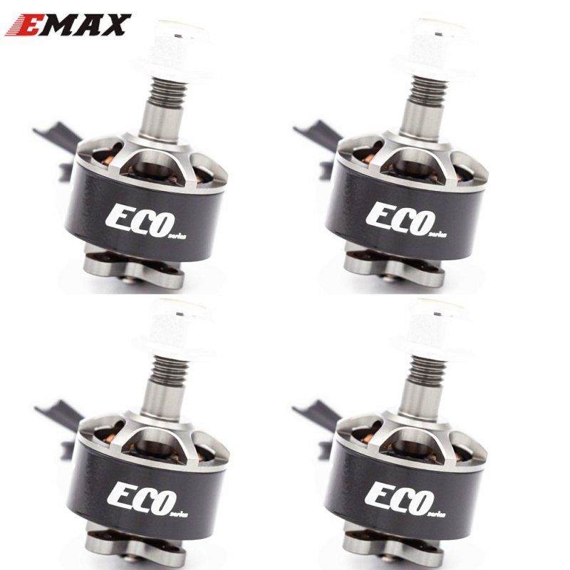 4PCS EMAX ECO Micro Series 1407 2~4S 2800KV 3300KV 4100KV Brushless Motor For FPV Racing RC Drone Quadcopter Parts 3300KV KSX3833X4