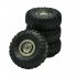 4PCS Metal Beadlock Wheel Rim Rubber Tires Set for MN45 D90 91 96 99 99S 99A 1 12 Rc Car Titanium