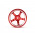 4PCS Metal Wheel Rim 1 9 Inch BEADLOCK for 1 10 RC Rock Crawler Axial SCX10 90046 AX103007 TAMIYA CC01 D90 TF2 Traxxas TRX 4 red