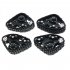 4PCS TRX4 Tracks Wheel Sandmobile Conversion Snow Tire for Traxxas TRX 4 1 10 RC Crawler Car 4PCS