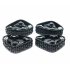 4PCS TRX4 Tracks Wheel Sandmobile Conversion Snow Tire for Traxxas TRX 4 1 10 RC Crawler Car 4PCS