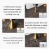 4Pcs 90 Degree Chamfer Countersink Chamfer Deburring Tool Set High Speed Steel Titanium Coated Metal Wood Drill Bits Countersunk Head Chamfering Tools titanium 