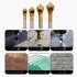 4Pcs 90 Degree Chamfer Countersink Chamfer Deburring Tool Set High Speed Steel Titanium Coated Metal Wood Drill Bits Countersunk Head Chamfering Tools titanium 