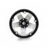 4Pcs Aluminum Alloy 202  Wheels Rims for 1 10 RC Crawler Axial SCX10 SCX10 II 90046 Traxxas TRX4 D90 16 beads black