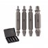 4Pcs Broken Bolt Remover Extractor Drill Bits Easy Out Stud Reverse Damage Screw S2 material