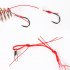 4Pcs Explosion Luminous Beads Fishing Hook Fishing Lure Bait Trap Feeder Cage Sharp Fishing Hook With Springs 7   a box of 2 total 2 boxes 