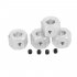 4Pcs RBR C 12MM Metal Wheel Hex Connector For WPL JJRC MN RC Car Parts 12x12x8 9mm Silver