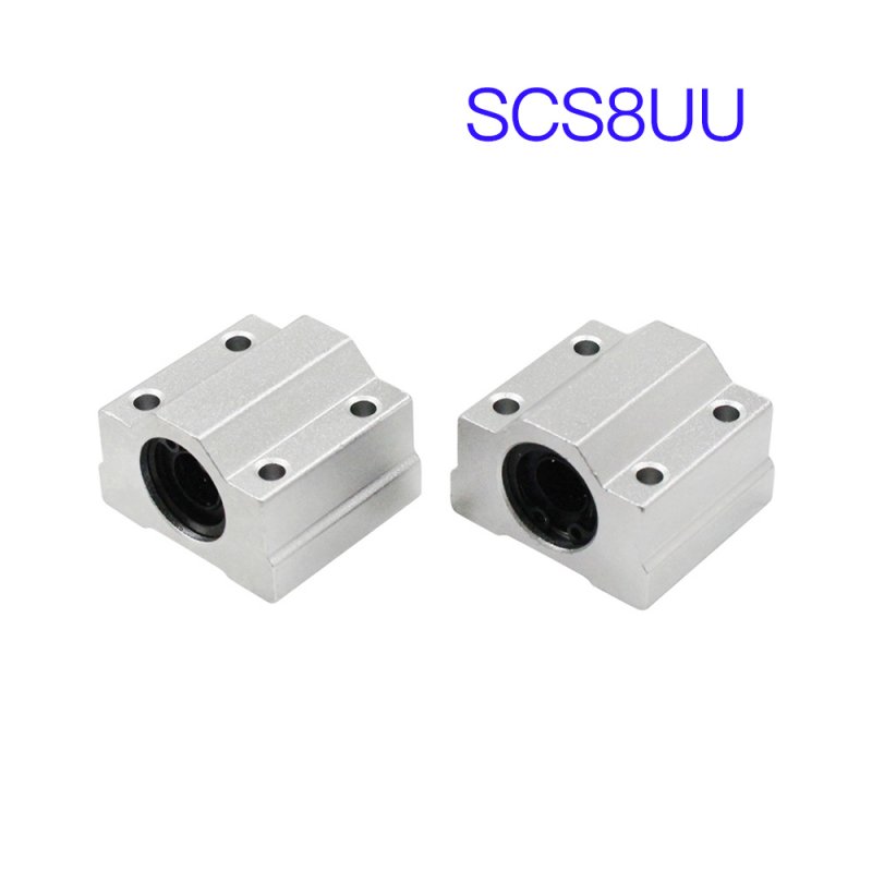 4Pcs  SCS8UU SCS6UU SCS10UU Linear Ball Bearing for 3D CNC Printer Parts 4-piece set of SCS8UU