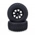 4Pcs Set Rubber 1 9  Wheel Tires Plastic 1 9inch Wheel Rims for 1 10 RC Crawler Axial SCX10 90046 Tamiya CC01 D90 D110 Road tire