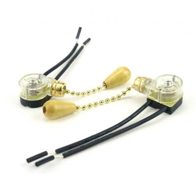 4pcs Universal Home Ceiling Fan Lamp Wall Light Replacement Elegant Beads Pull Chain Cord Switch 250v 125v