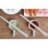 4Pcs Wheat Straw Sauce Dipping Bowls Seasoning Dish with Chopsticks Holder Handle 4 piece set