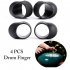 4Pcs set Finger Sleeve for Steel Tongue Drum Painless Cover Percussion Drum Accessories black