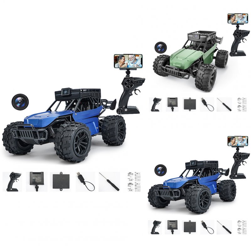 2.4G RC Car with 1080p 5g Wifi Camera Long Range Real Time Voice Chatting Radio Speaker Remote Control Car 