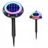 4W LED Solar Garden Light Built in Solar Panel Weatherproof Color Changing Outdoor Courtyard Lamp For Fence Pathway Trees Garden Yard Flying saucer model
