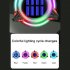 4W LED Solar Garden Light Built in Solar Panel Weatherproof Color Changing Outdoor Courtyard Lamp For Fence Pathway Trees Garden Yard Flying saucer model