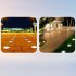 4W LED Solar Garden Light Built in Solar Panel Weatherproof Color Changing Outdoor Courtyard Lamp For Fence Pathway Trees Garden Yard Flying saucer model