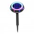 4W LED Solar Garden Light Built in Solar Panel Weatherproof Color Changing Outdoor Courtyard Lamp For Fence Pathway Trees Garden Yard Round spot model