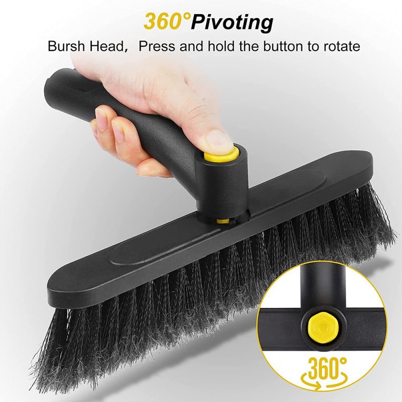 3-in-1 Expandable Car Ice Scraper with Snow Sweeping Brush Windshield Defrost Shovel Tool 