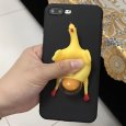 Shell Case with Silicone Laying Hen Pattern