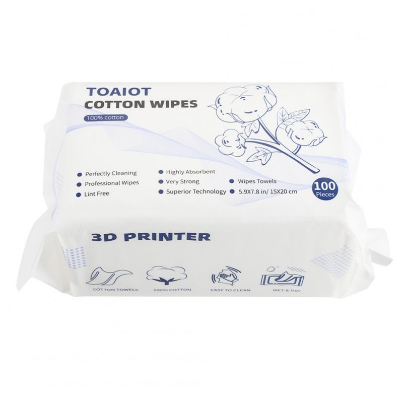 Cleaning Cotton Wipes Highly Absorbent Cleaning Towels 3d Printer Steel Plate Model Dust Removal Tool 