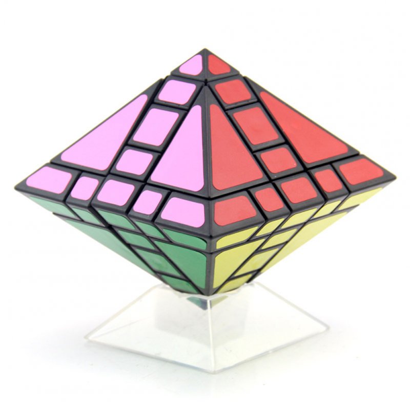 Witeden Octahedral Mixup Cube Smooth Special-shaped Magic Cube Educational Learning Toys for Children Gifts