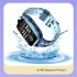 4g Kids Smartwatch Phone Gps Locator Sos Hd Video Call Touch Screen Ip67 Waterproof Smart Watch Phone K15 Black