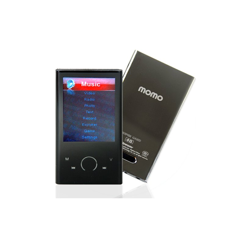 MP3 + MP4 Digital Media Player - 4GB Black