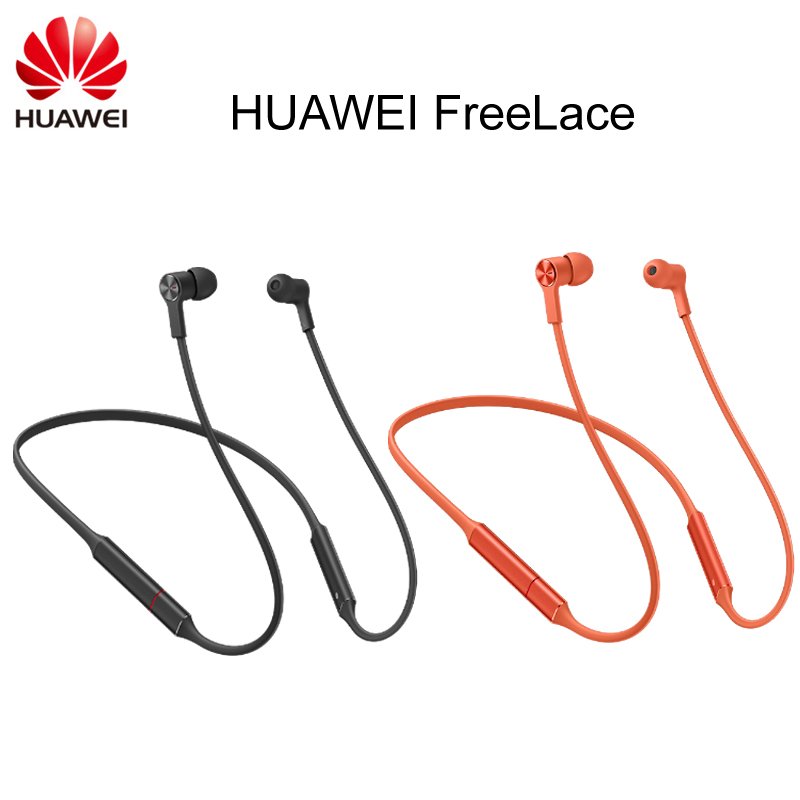 Original HUAWEI FreeLace Sport Earphone Bluetooth Wireless Headset Memory Cable Metal Cavity IPX5 Fast Charging 