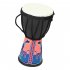 4in Hand Drum Percussion Instrument Traditional African Drum Educational Musical Toy Birthday Gift For Boys Girls Giraffe 4 inches