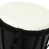 4in Hand Drum Percussion Instrument Traditional African Drum Educational Musical Toy Birthday Gift For Boys Girls Giraffe 4 inches