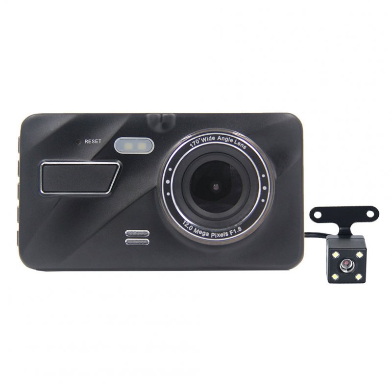 4inch Cam Dual Lens Car Camera Recorder 1080P
