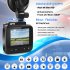4k Driving Recorder Built In Wifi Gps Car Dashboard Camera Recorder Dash Cam With Uhd 2160p 170 Degrees Wide Angle Night Vision Dual cameras