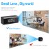4k HD Bluetooth Speaker Camera Motion Detection Home Security Surveillance Nanny Cam Black
