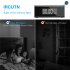 4k HD Bluetooth Speaker Camera Motion Detection Home Security Surveillance Nanny Cam Black