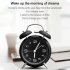 4k HD Mini Camera Wifi P2P Video Recorder DVR Wireless Alarm Clock IP Camera Home Security Camcorder Black