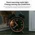 4k HD Mini Camera Wifi P2P Video Recorder DVR Wireless Alarm Clock IP Camera Home Security Camcorder Black