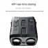 4k HD Night Vision Device Binoculars Visual Camera Video Infrared Night Goggles for Camping N009 Black