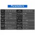 4k HD Night Vision Monocular Video Long Distance Infrared Night Vision Goggles for Outdoor Surveillance Black