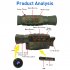 4k HD Night Vision Monocular Video Long Distance Infrared Night Vision Goggles for Outdoor Surveillance Black