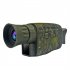 4k HD Night Vision Monocular Video Long Distance Infrared Night Vision Goggles for Outdoor Surveillance Black
